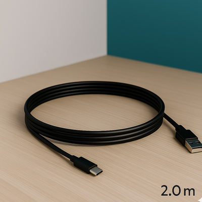 USB Cable C-Type 2.0m