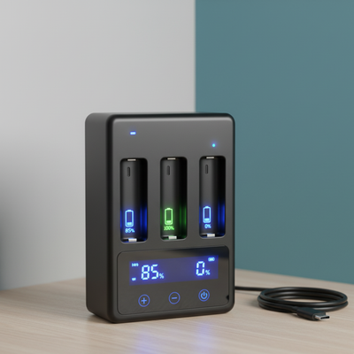 Battery Charging Kit 3 slots