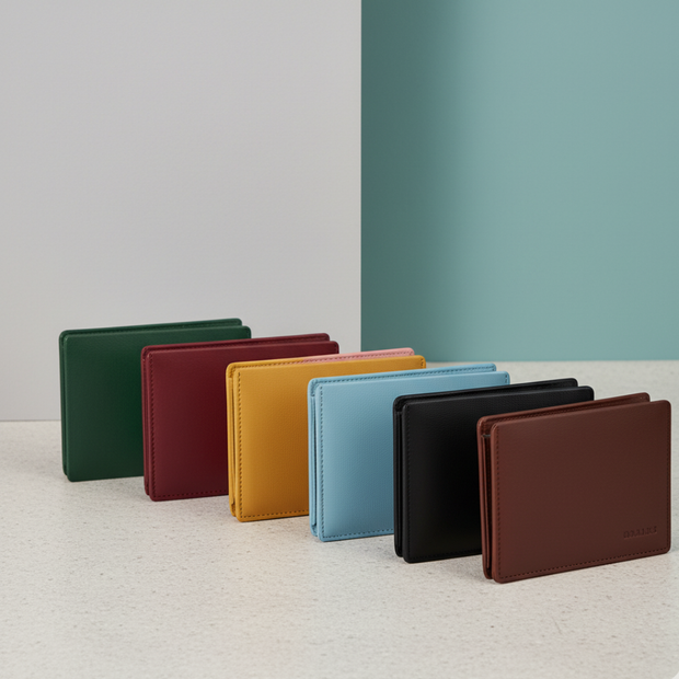 Synthetic Leather Wallets (Multi Color Plain)